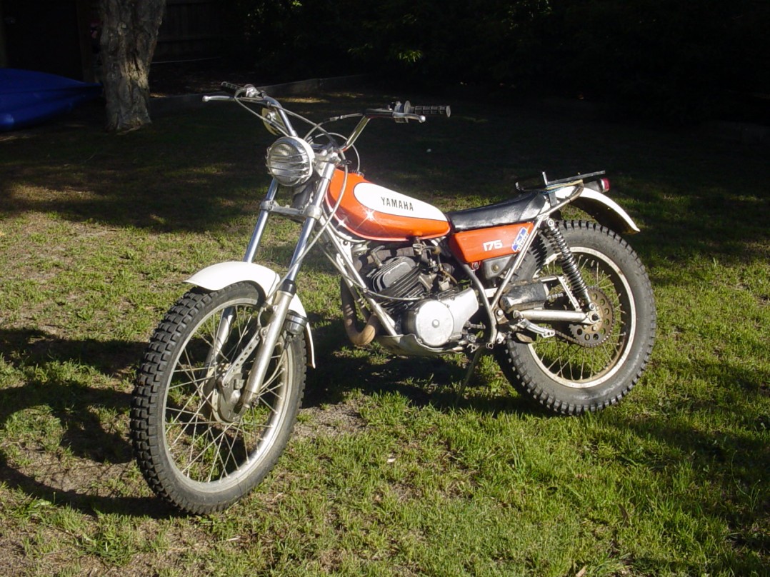 1974 Yamaha TY 175