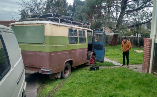 Massive rust job on Mercedes Benz L406D Onmibus - Advice welcome...