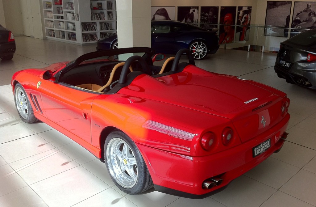 2002 Ferrari 550 BARCHETTA PININFARINA