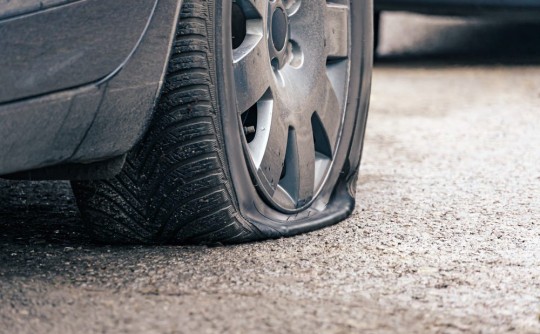How can a tyre deflate without a leak?