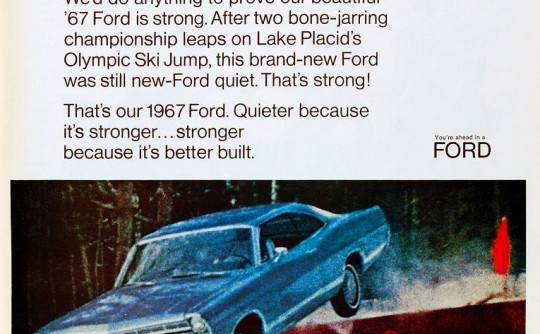 1967 Fords: strong and quiet!