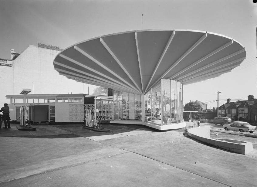 Cool 1960 service station