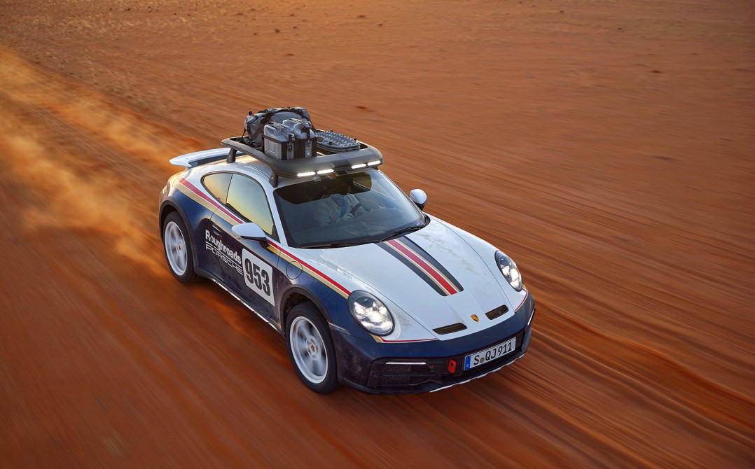 Off-road sports cars? Porsche and Lambo go bush!