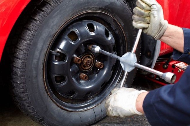 When did you last change a flat tyre?