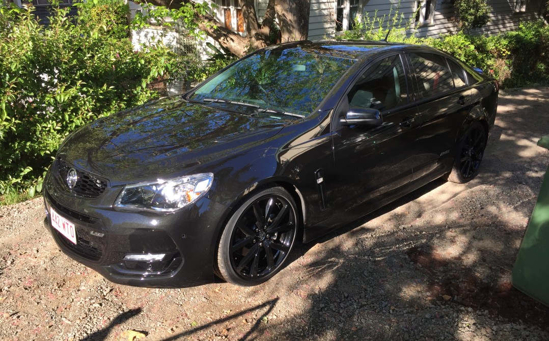 2016 Holden Commodore SS black