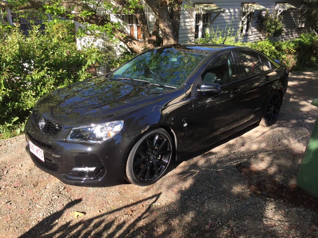 2016 Holden Commodore SS black