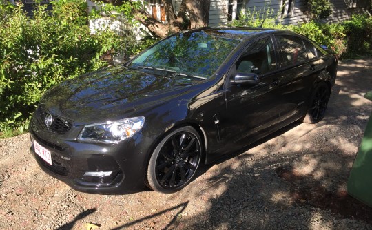 2016 Holden Commodore SS black