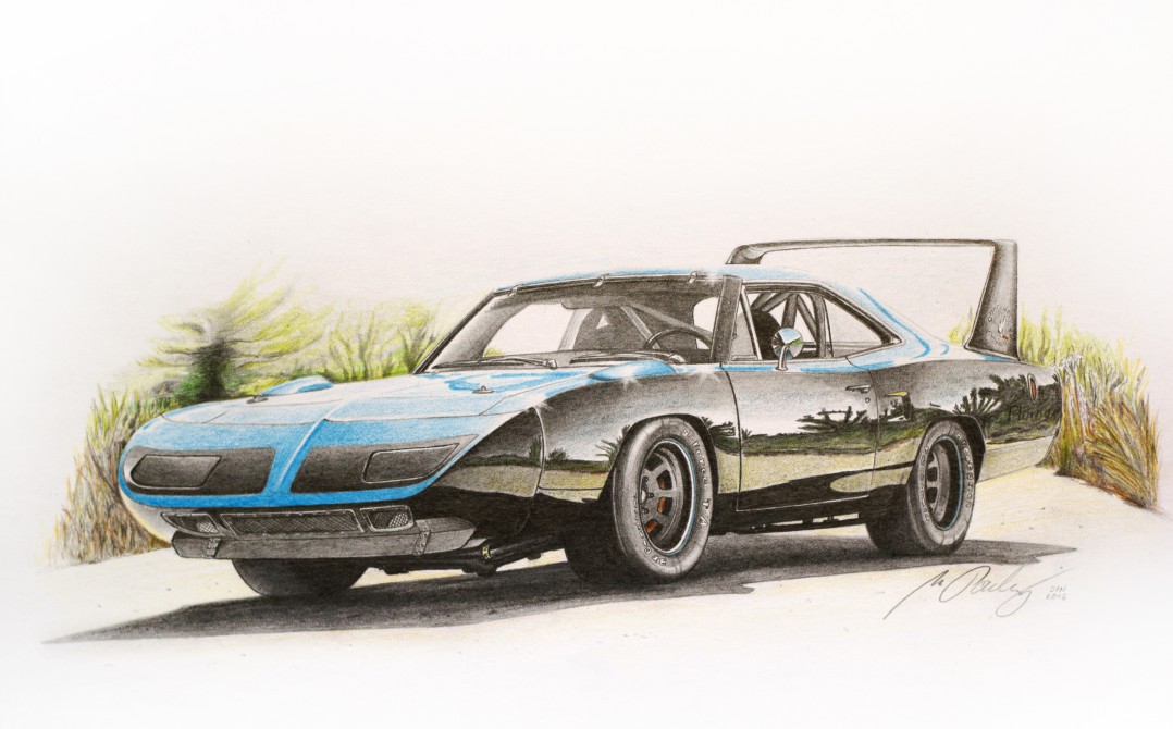 original CAR DRAWINGS for you ! :)