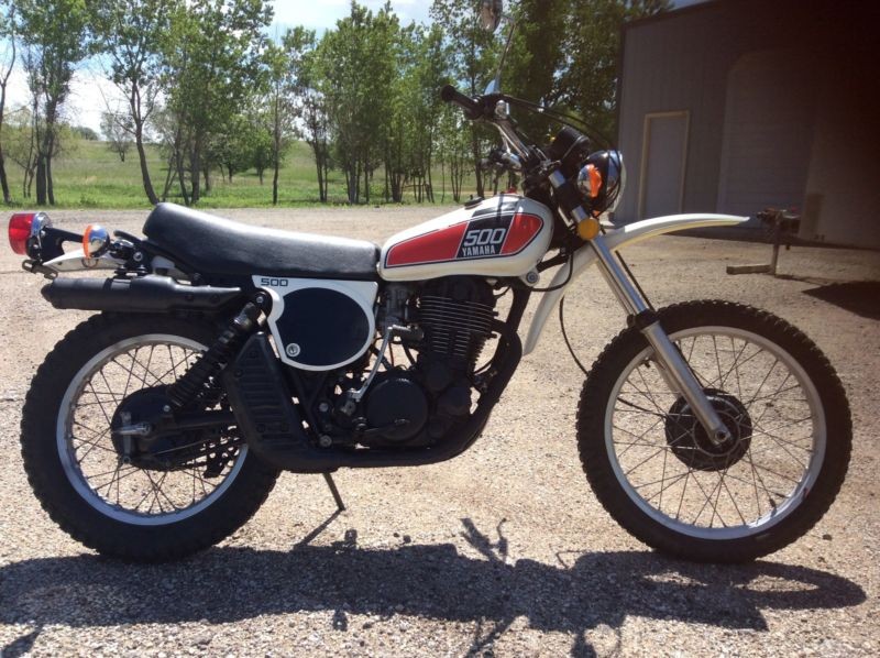 1976 Yamaha 499cc XT500
