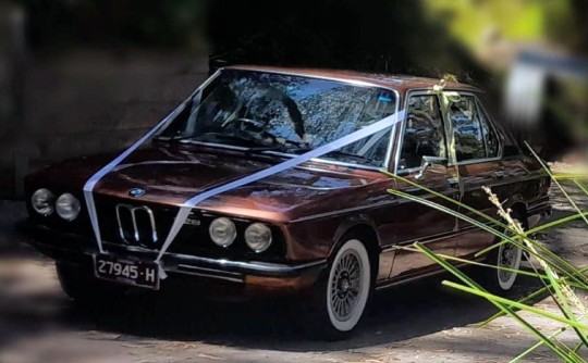 The BMW E12 bridal car
