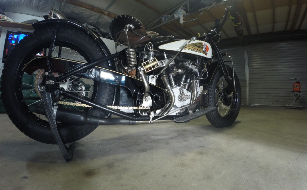 1929 Indian 101scout Californian bobber