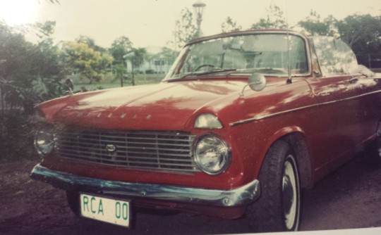 1963 Hillman Super MInx Convertable.