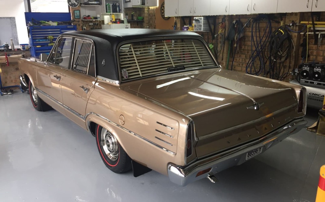 factory rare 1966 Valiant VC V8 Gold