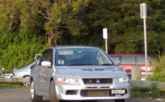 2001 Mitsubishi Evolution VII RS-II