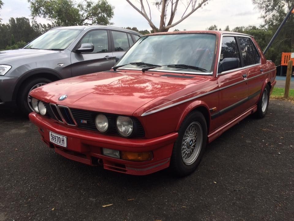 1986 BMW e28 M535
