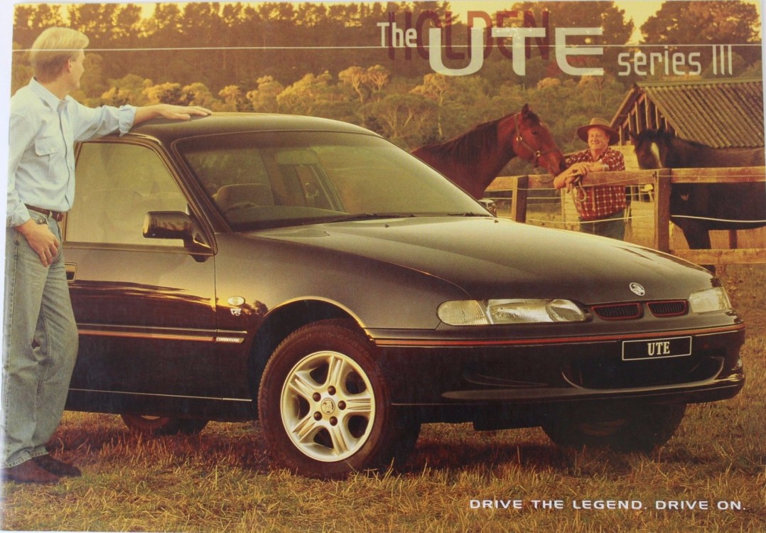 1999 Holden vs s series III ute.