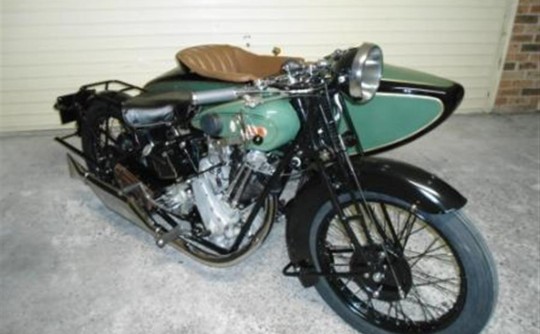 1927 BSA 500cc single cylinder &quot; Sloper &quot;  Outfit