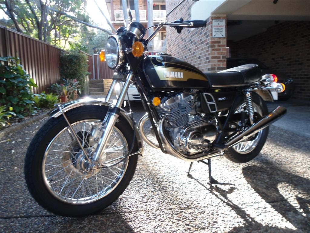 1973 Yamaha TX 500 A