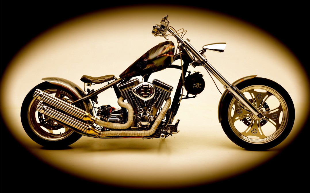 2009 Harley-Davidson custom hardtail chopper