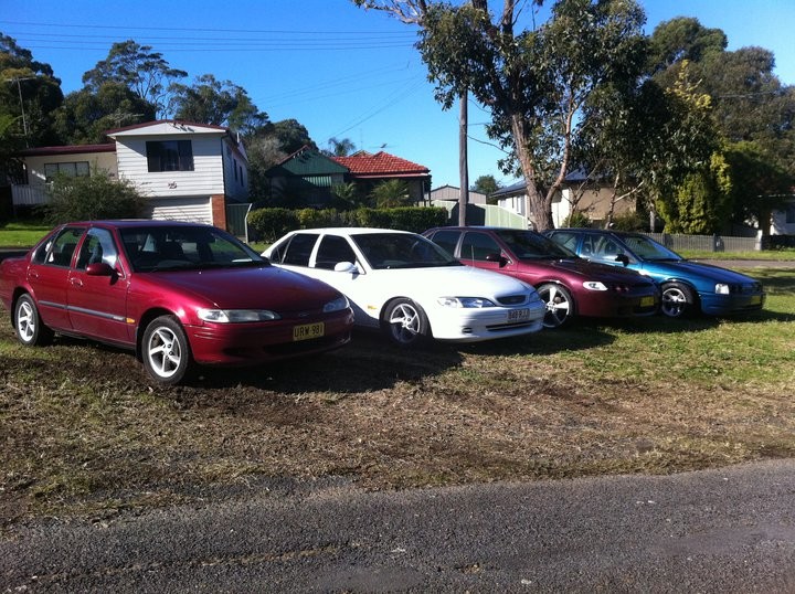 1994 Ford XR8 tickford sprint