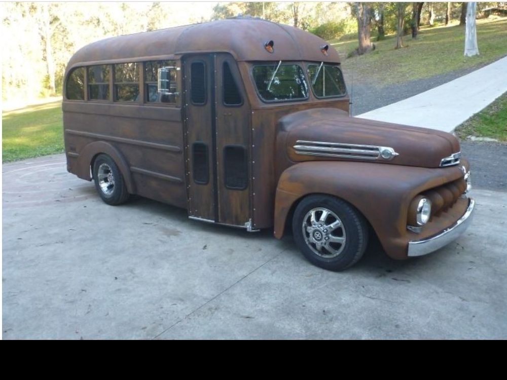 1956 Ford F100 bus