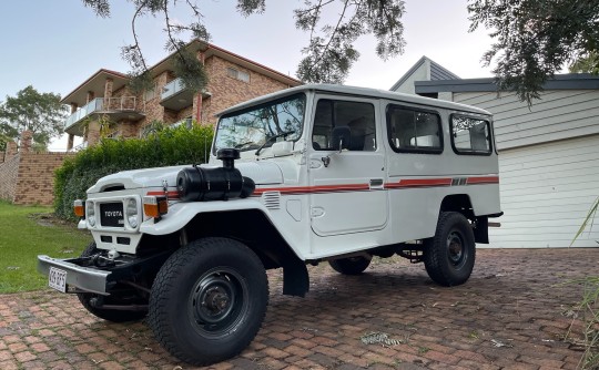 1984 Toyota HJ47 Land Cruiser Troop Carrier