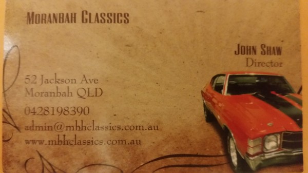 Moranbah Classics Logo