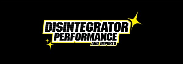 Disintegrator Performance and Imports. Logo