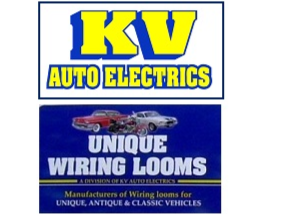 K.V. AUTO ELECTRICS & UNIQUE WIRING LOOMS Logo